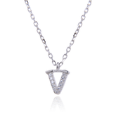 Letter V Necklaces - penelope-it.com